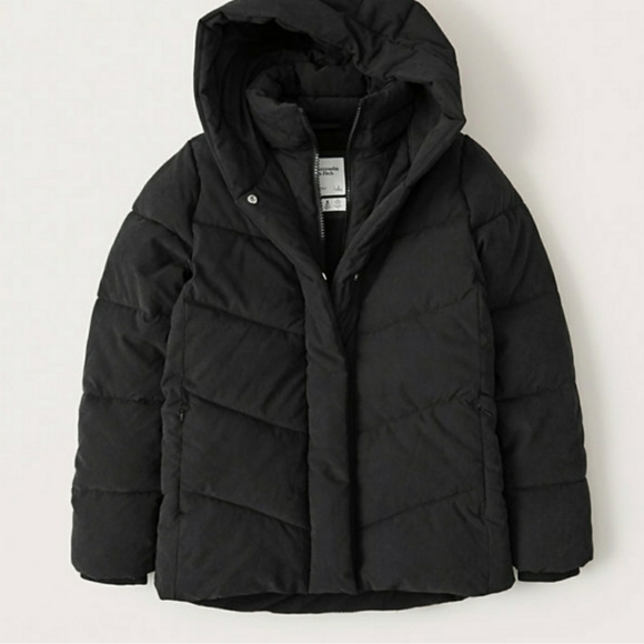 Abercrombie & Fitch Jackets & Blazers - Abercrombie & Fitch Ultra Mid length Puffer Jacket in Black. Warm and Cozy.
